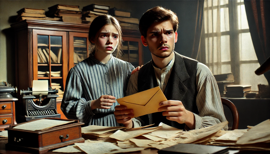 Jacob and Lila discover shocking family secrets in their father’s study.